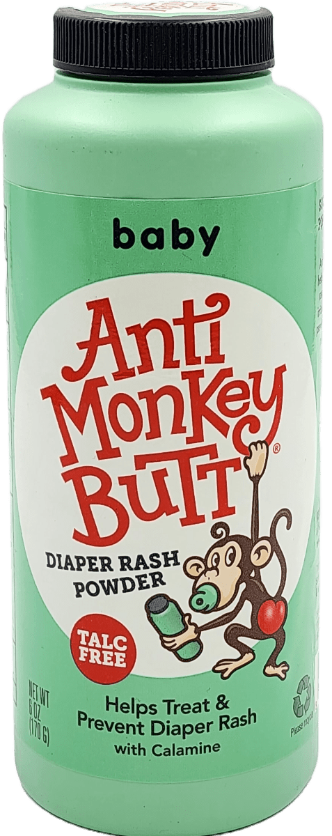 Baby Anti Monkey Butt Diaper Rash Powder – 6 Oz (170 g)
